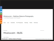 Tablet Screenshot of mrleica.com